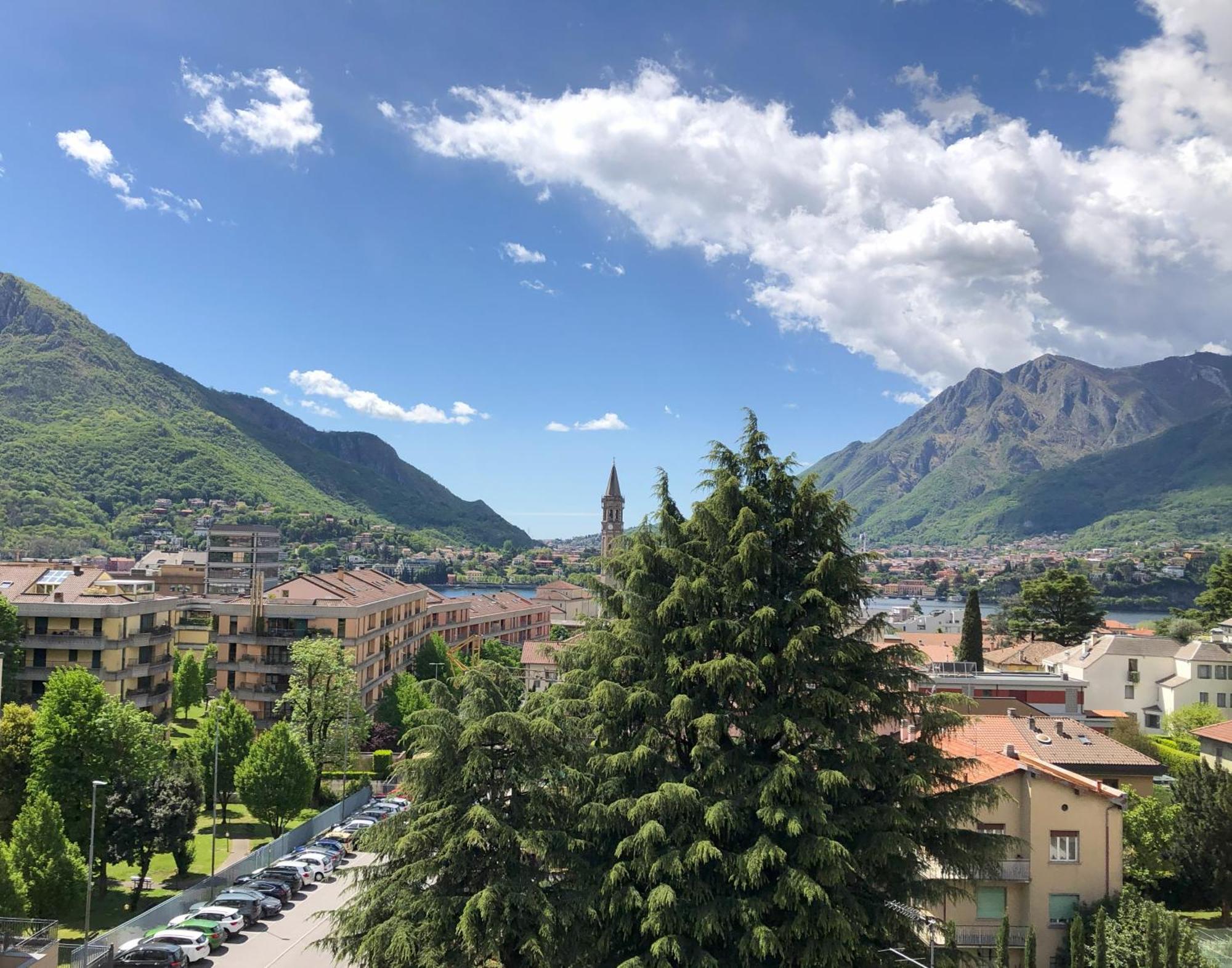 Bright Penthouse Close To Center With Terrace And Lake View Lecco Ngoại thất bức ảnh